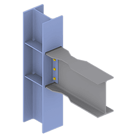 آموزش طراحی اتصالات فولادی